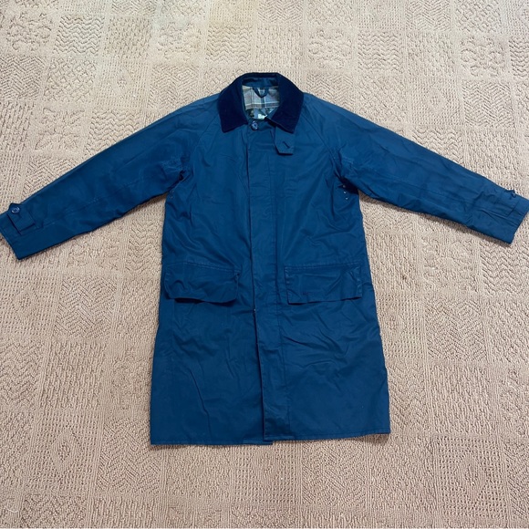 Barbour Other - BARBOUR DARK BLUE LONG JACKET Size S